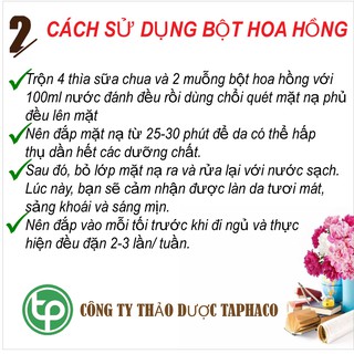 Bột hoa hồng nguyên chất Tấn Phát