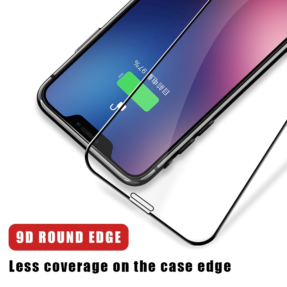 3 chiếc 9D Kính cường lực cho Huawei P30 P20 PRO P10 Plus Lite GR3 2017 GR5 Huawie Black edge curve Screen Protector Transparent Full Coverage màn Bảo vệ màn hình trong suốt