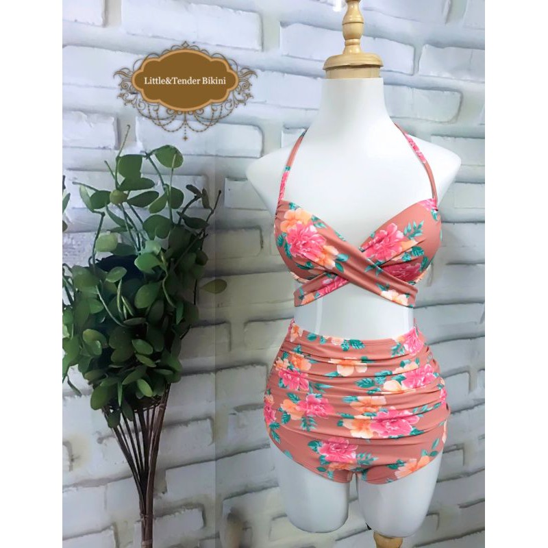 Bikini 2 mảnh hoa cam