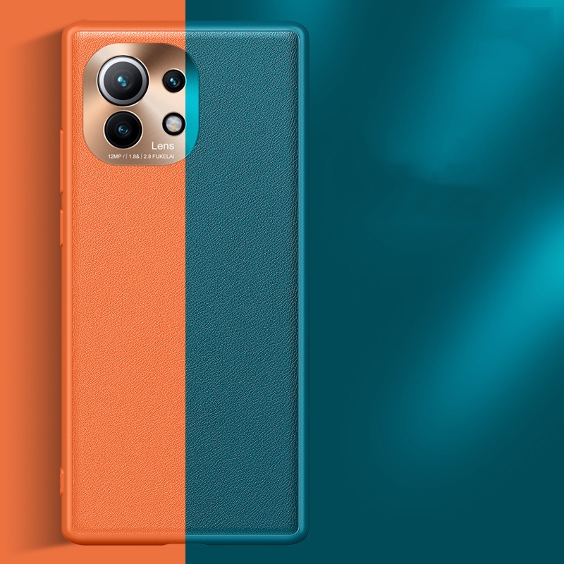 Ốp Điện Thoại Da Thật Siêu Mỏng Cho Samsung Galaxy S21 FE S22 Ultra S21 Plus S20 FE