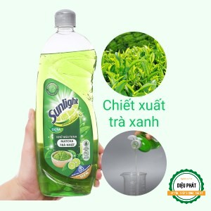 ⚡️ Nước Rửa Chén Sunlight Extra Trà Xanh Matcha Nhật Bản Chai 725ml