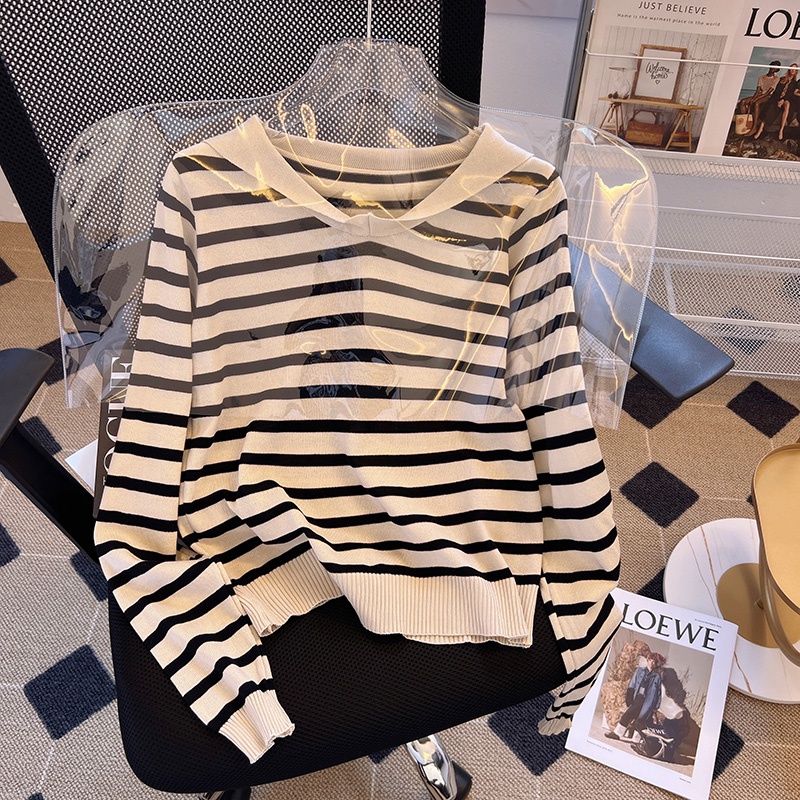 NRVP Áo Sweater Dài Tay Phong Cách Hàn Quốc Sành Điệu Dành Cho Nữ