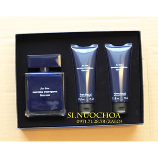 Bộ Nước Hoa Narciso Rodriguez Narciso For Him Bleu Noir