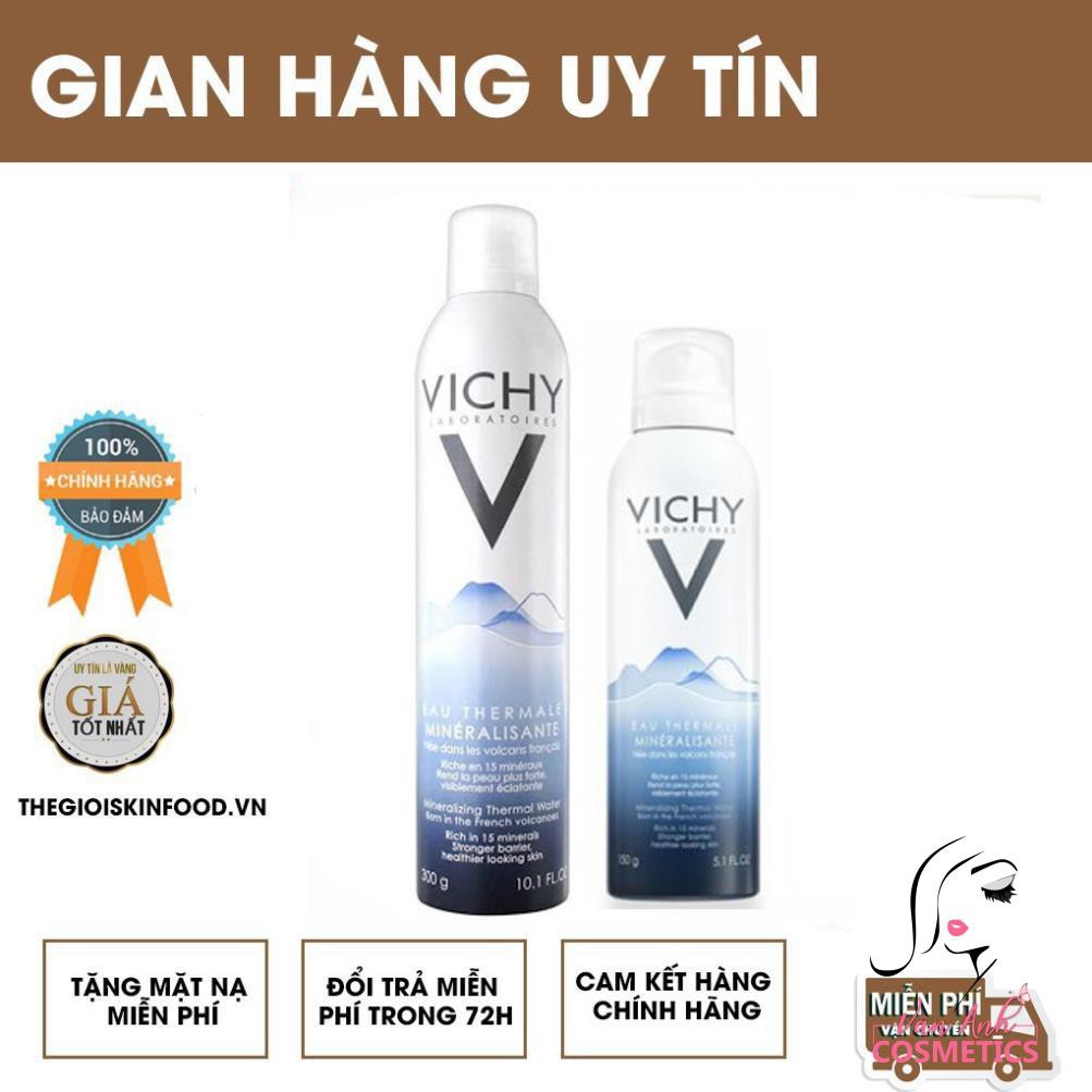 Xịt Khoáng Vichy Laboratoires Eau Thermale (150ml - 300ml) - Dưỡng Da, Tăng Cường Độ Ẩm | BigBuy360 - bigbuy360.vn