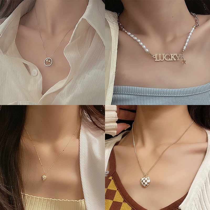 Vòng Cổ Nhiều Kiểu Lựa Chọn Thời Trang Cho Nữ