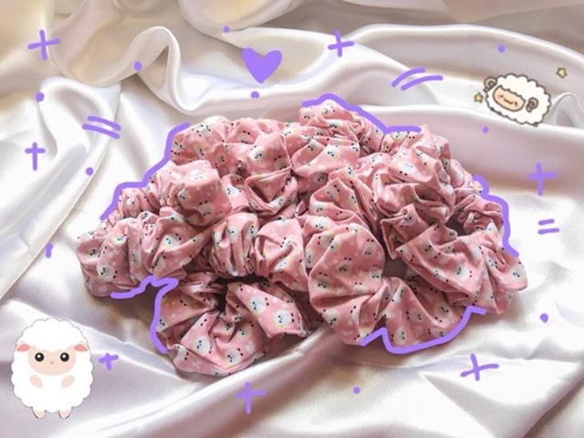 ☁️SCRUNCHIES BUỘC TÓC CON CỪU