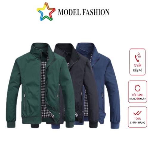 Áo Khoác Dù Nam Chống Nắng Mưa Vải Caro Cao Cấp Model Fashion