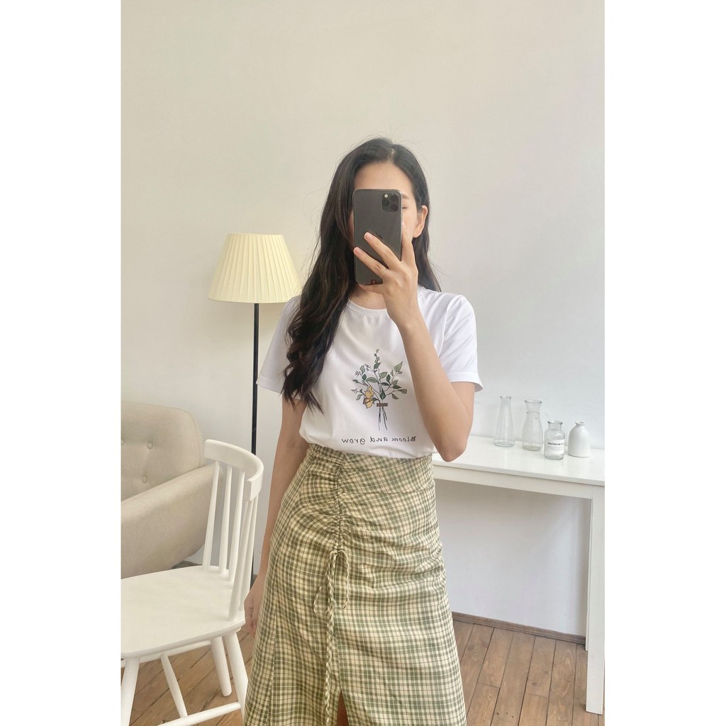 [Mã SKAMA06 giảm 8% tối đa 50K đơn 250K] Áo Thun In Hình Dáng Ngắn[Madelen] | BigBuy360 - bigbuy360.vn