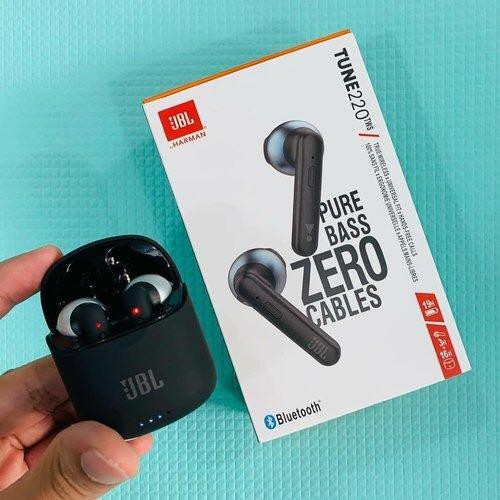 Tai Nghe Bluetooth JBL T220 Chip Âm Thanh Louda, Bass Hay - Thiết Kế Hiện Đại - BẢO HÀNH ĐỔI MỚI