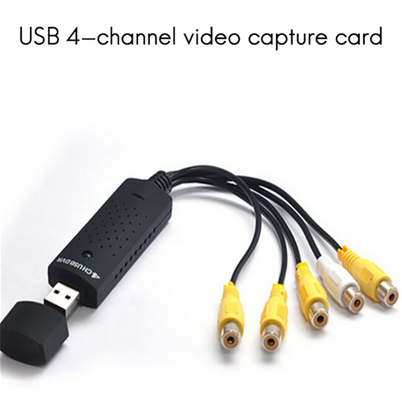 Usb Ghi Hình Video 4 Kênh Có Thẻ Âm Thanh