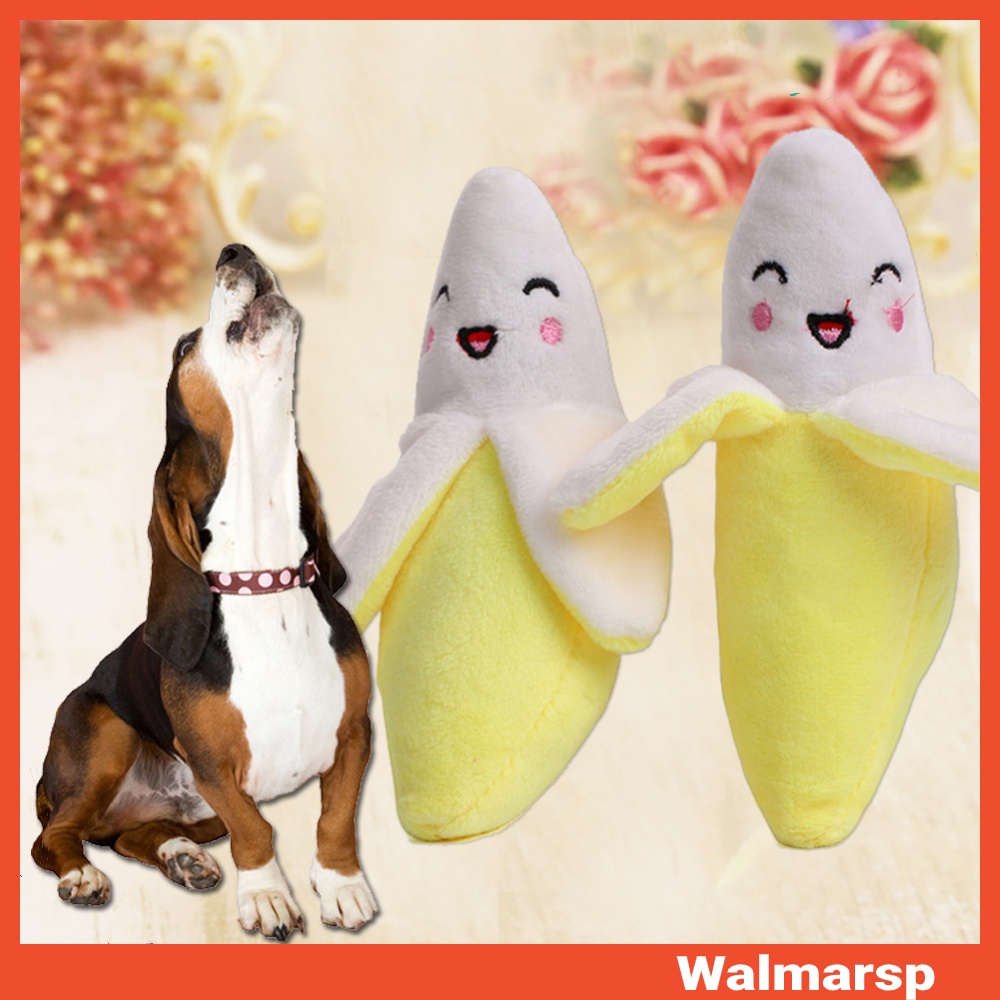 Đồ chơi nhồi bông hình trái chuối cho thú cưng