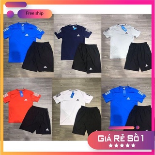 Bộ thể thao bộ đồ nam thun lạnh 6 màu KC-01