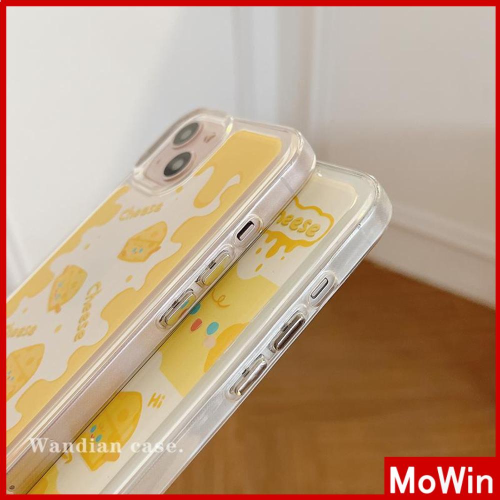 Ốp điện thoại silicon in phô mai vàng chống sốc thích hợp cho iPhone 11 13 Pro Max 12 Pro Max 7 Plus xr