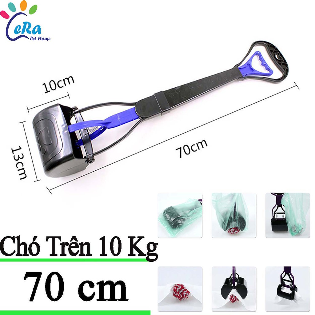 [Mã 229FMCGSALE giảm 8% đơn 500K] Cây Gấp Phân Chó Mèo - Dụng Cụ Hốt Phân Chó Mèo