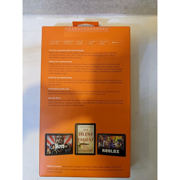 Máy tính bảng Amazon Fire HD 10 và HD 10 plus 2021 gen 11