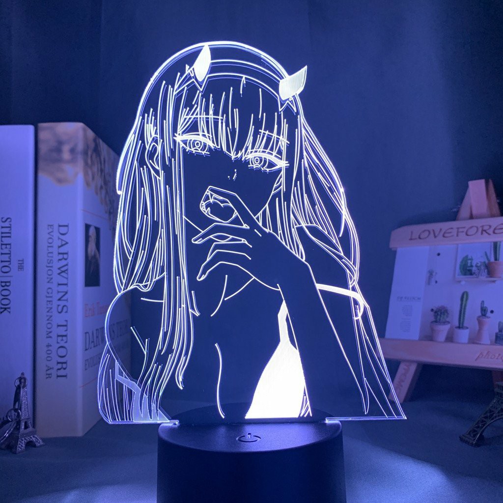 Đèn Led 3D Hình Anime Zero 002 Darling In The Franxx