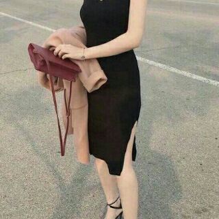Váy body hai dây (ảnh thật)