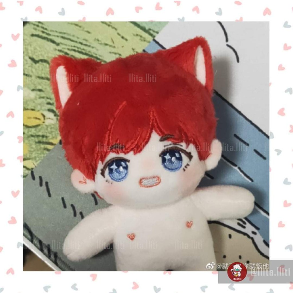 Vải TÓC DOLL 1cm - Vải lông ngắn lông thỏ may tóc cho doll KPOP nhiều màu