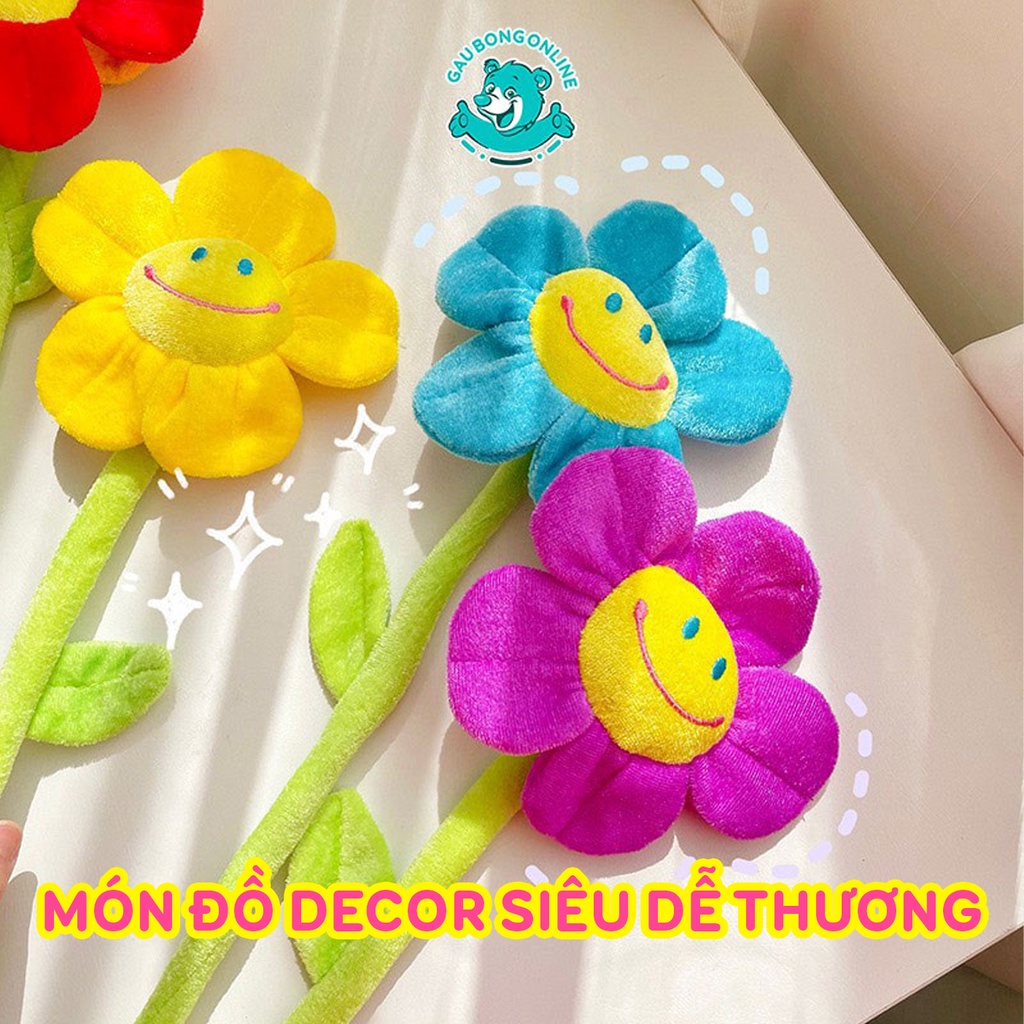 Cành Hoa Bông Decor Nhiều Màu Sắc Cao Cấp Gấu Bông Online