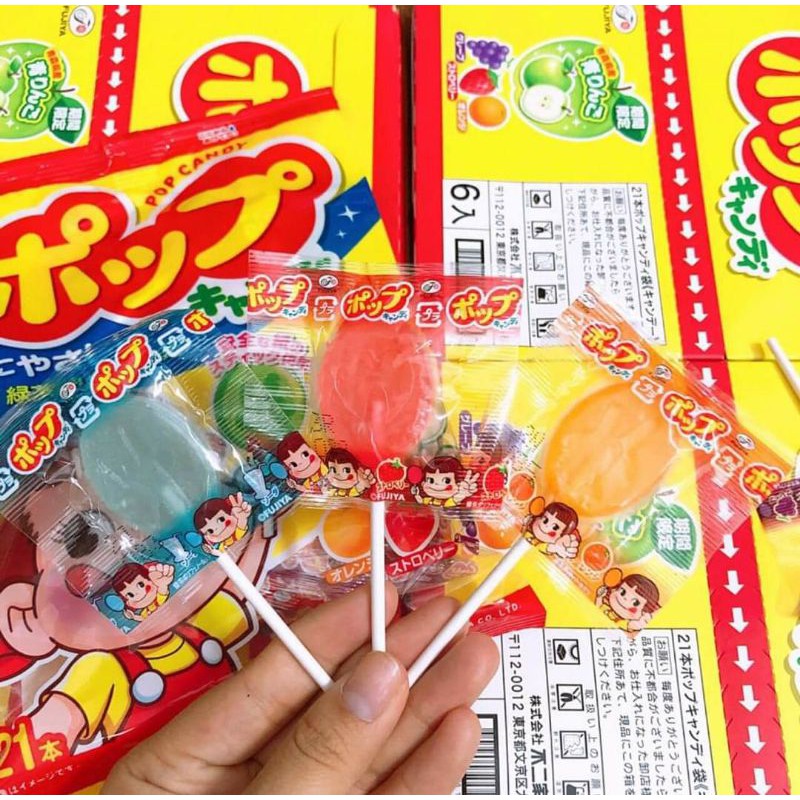 [Date 2024] Kẹo mút PopCandy Nhật Bản chống sâu răng cho bé