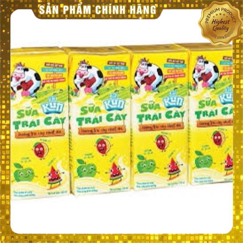 Thùng 48 hộp 180ml sữa KUN Trái Cây Hương Nhiệt Đới