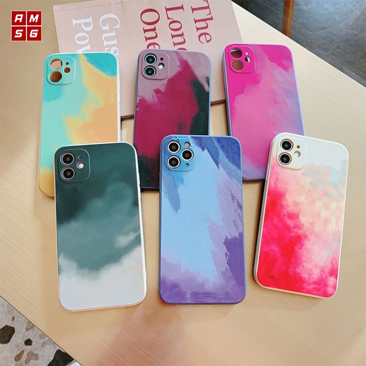 Ốp điện thoại dành cho Iphone mẫu Water Color giá siêu hời