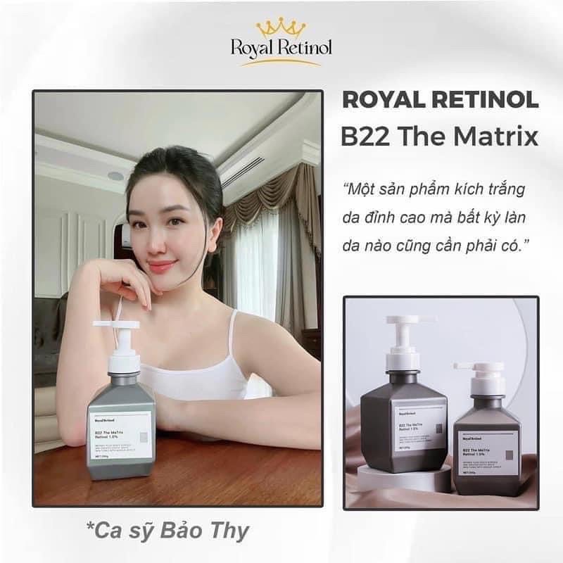 Kem Ủ Kích Trắng Toàn Thân Royal Retinol B22 The Matrix Retinol 1.5%