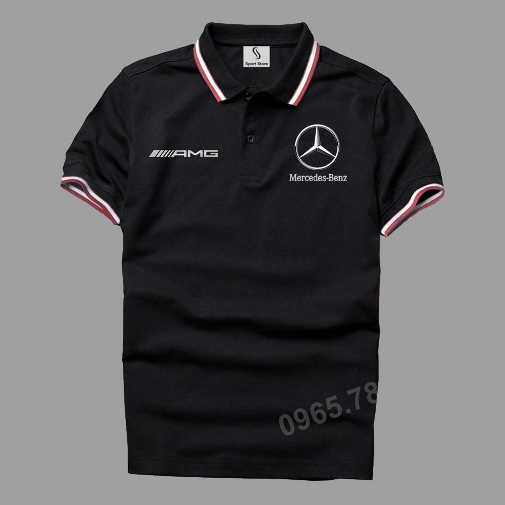 Áo thun polo cotton cao cấp có cổ Mercedes AMG Chính Hãng - Áo sang trọng, mát, không xù lông | WebRaoVat - webraovat.net.vn