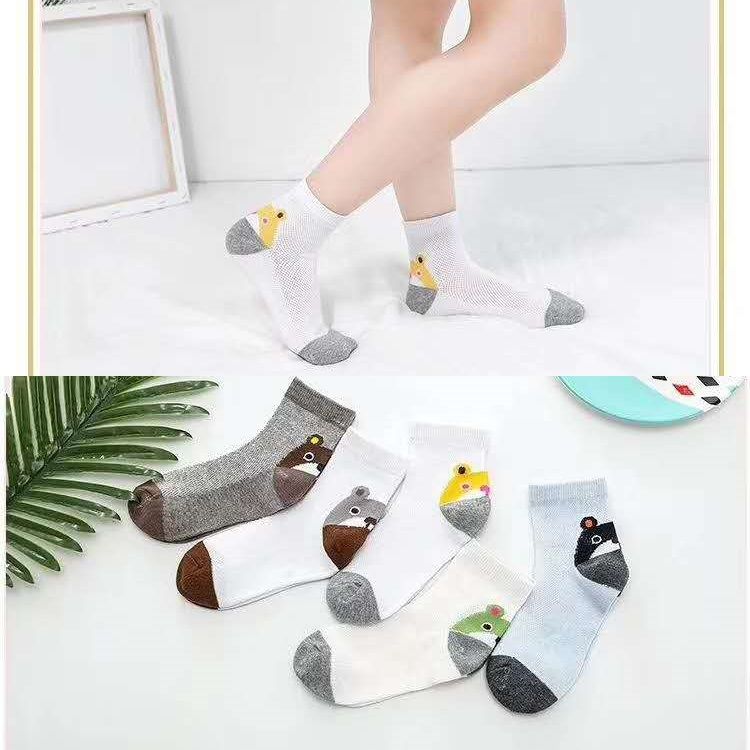 Set 5/10 đôi vớ em bé siêu mỏng thoáng khí thoải mái