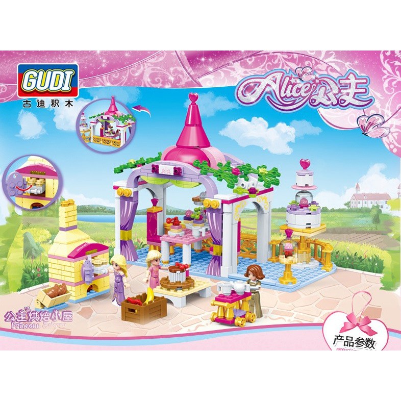 (Đồ chơi tư duy) Set đồ chơi Lego công chúa cho bé gái