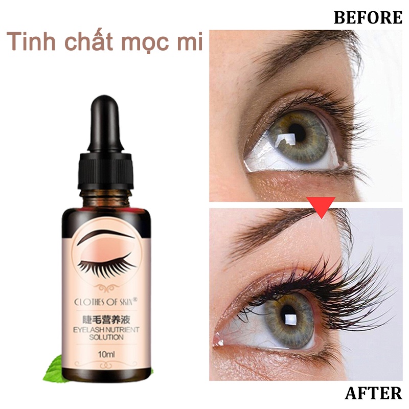 Tinh chất mọc mi Mascara Dưỡng mi Serum Mỹ phẩm chính hãng 10ml Kích thích mọc lông mi Làm cho lông mi dày hơn