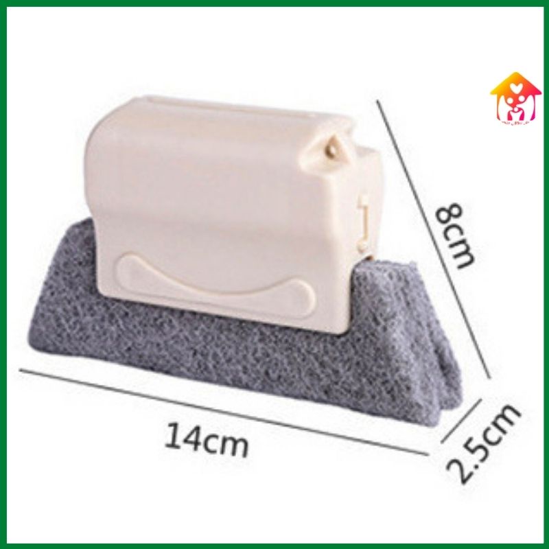 Bàn chải làm sạch vệ sinh khe rãnh cửa sổ đa năng tiện dụng