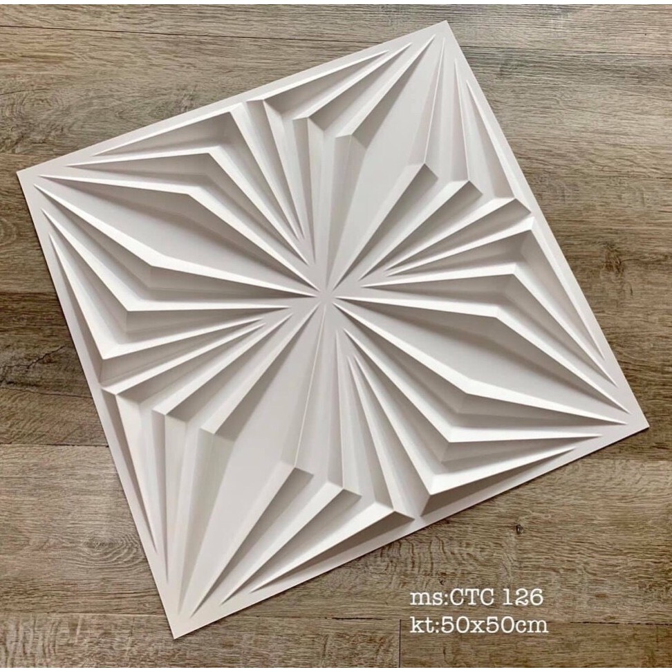 Tấm ốp tường 3D nhựa PVC