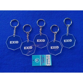 [EXID] Móc Khóa đa giác - có đủ mẫu thành viên Solji, LE, Hani, Hyerin, Jeonghwa (khắc theo yêu cầu Kpop)