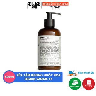 Sữa tắm hương nước hoa Lelabo Santal 33 300ml khử mùi, thơm lâu