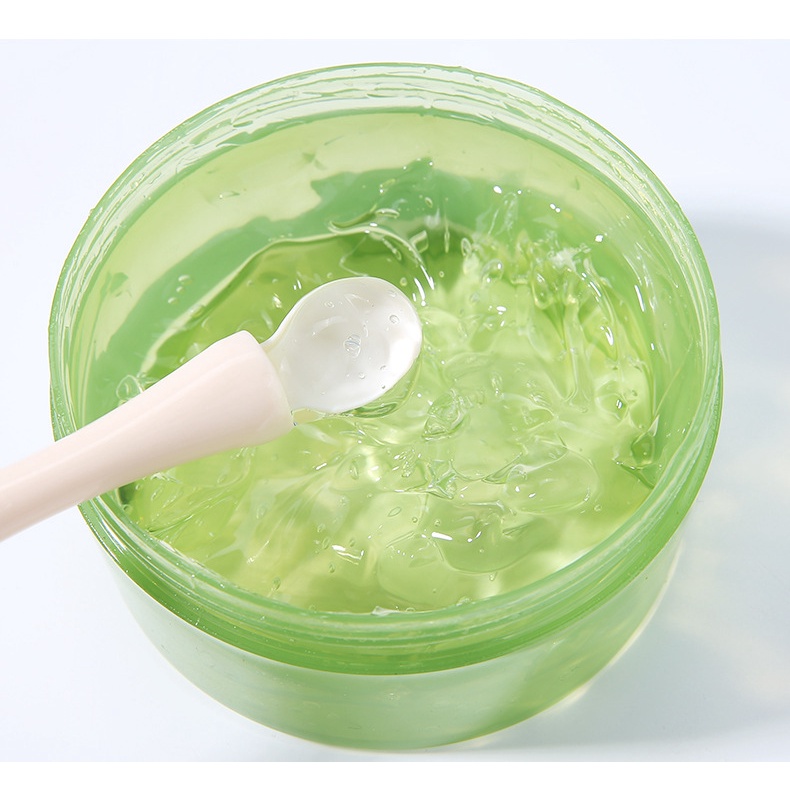 Thìa Đắp, Trộn Mặt Nạ &amp; Mỹ Phẩm Silicon Lameila 2 In 1 (Chổi Quét)