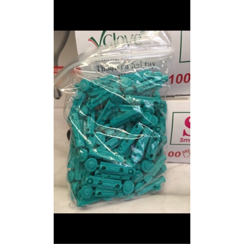 ❤️ Hộp 100 KIM CHÍCH MÁU, KIM LẤY MÁU ĐẦU TRÒN CHO MÁY ĐO ĐƯỜNG HUYẾT TIỂU ĐƯỜNG Blood Lancets