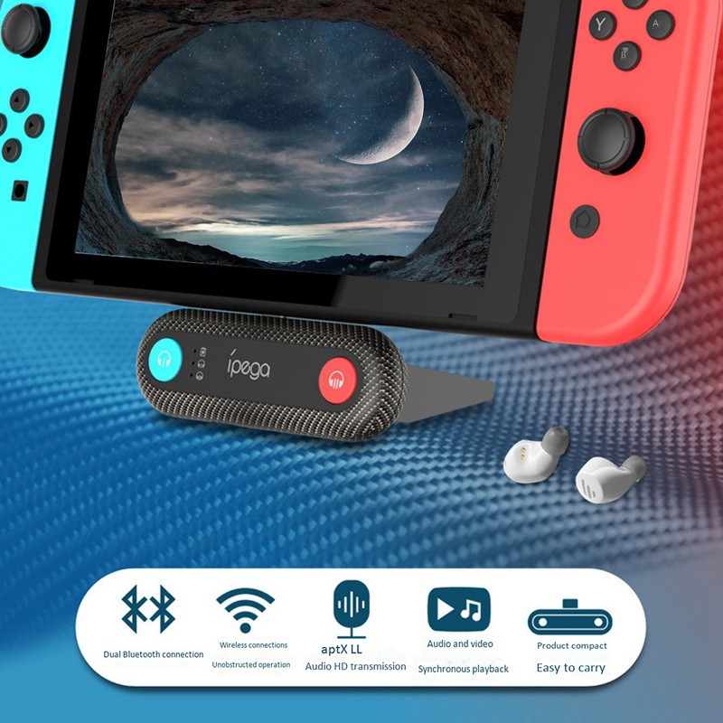 IPEGA Bộ Chuyển Đổi Bluetooth Chất Lượng Cao Cho Nintendo Switch / Switch Lite Ps4 Pc | WebRaoVat - webraovat.net.vn