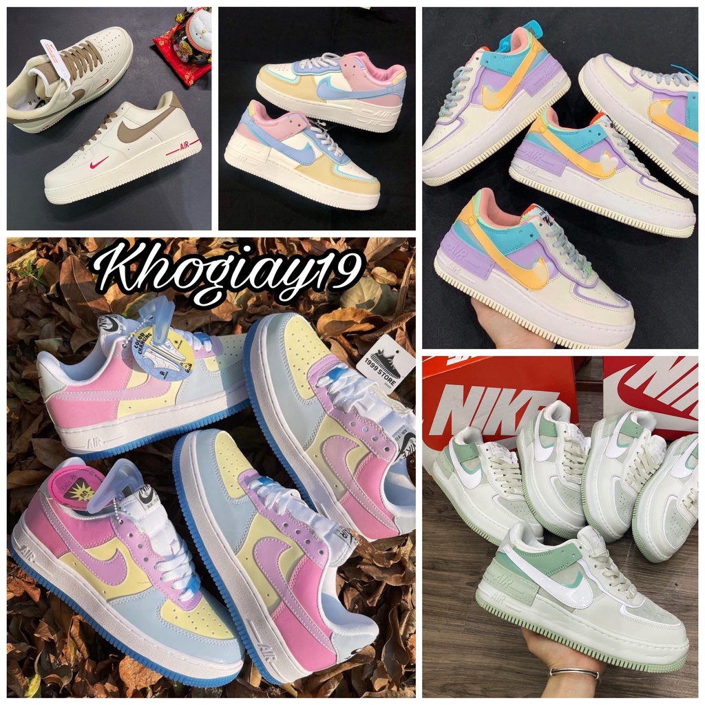 Giày thể thao ni/ke_AF1 đổi màu UV, Sadow các mẫu cực hót, Giày sneaker nữ mới nhất 2021 dễ phối đồ