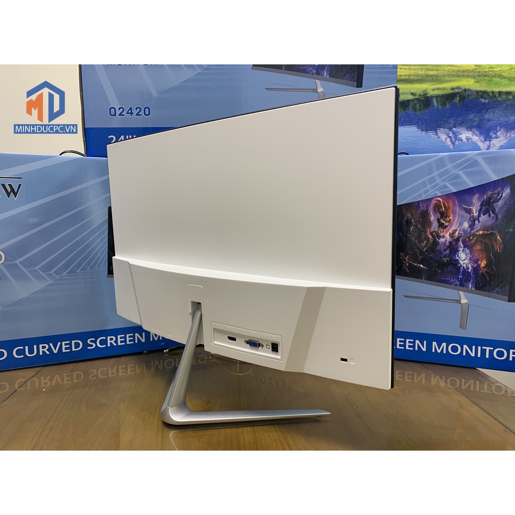 Màn hình 24 inch SKYVIEW Q2420 LED cong Full viền 75Hz siêu sang chảnh - thời thượng | BigBuy360 - bigbuy360.vn