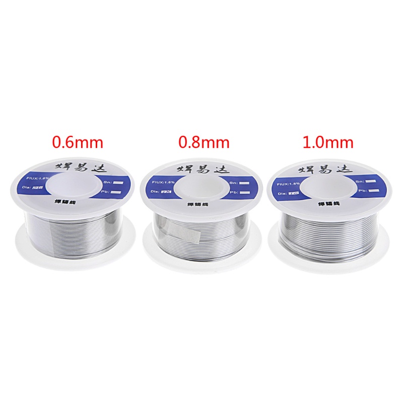 Cuộn dây hàn bằng thiếc kích thước 0.6mm / 0.8mm / 1.0mm