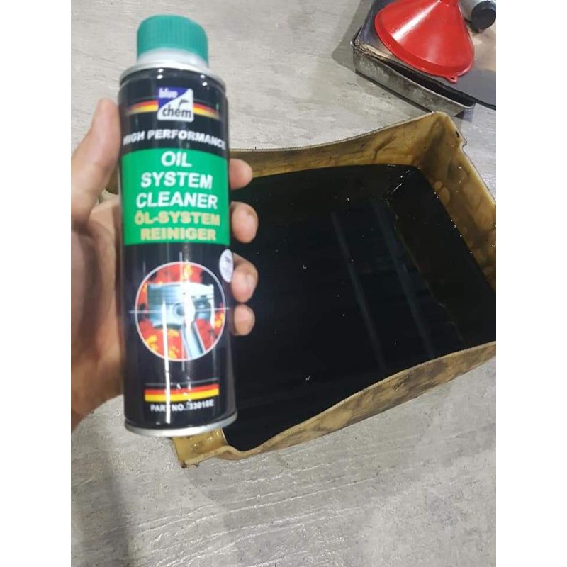 Vệ sinh động cơ ô tô Bluechem (+ Quà tặng) -Oil system cleaner