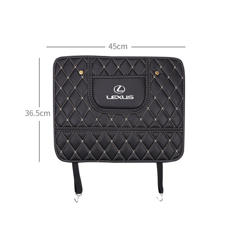 Đệm Da Bảo Vệ Lưng Ghế Xe Hơi Thông Dụng Cho Lexus IS250 NX200T RX200T CT200H ES250 RX350 RX300 NX300 RX270 GS350 GS300 LX470 LX570 ES300 IS430 LM350 NX300 RX270 GS350 UX200 LX470 LX570 ES300 IS430 LM350 NX300H