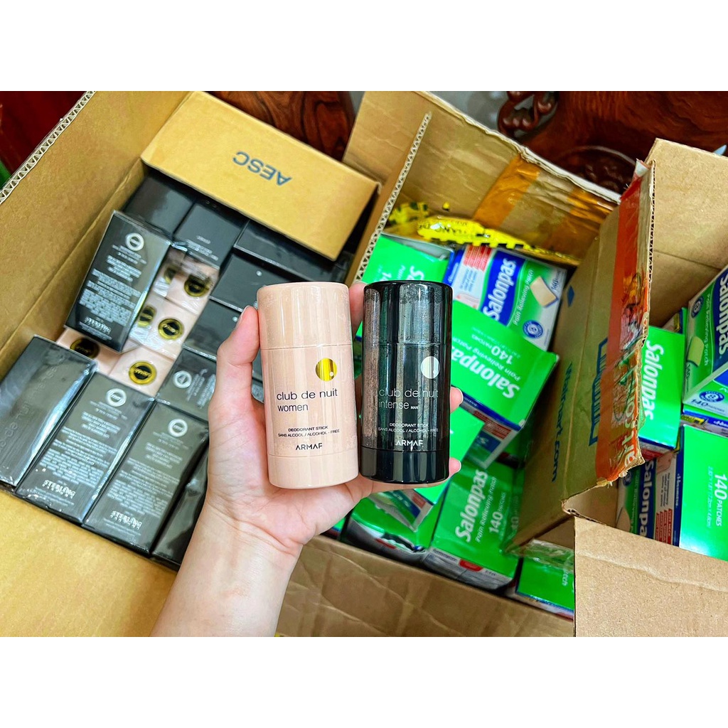 LĂN NÁCH Acqua Di Gio, SAUVAGE, CLUB DE NUIT 75ml