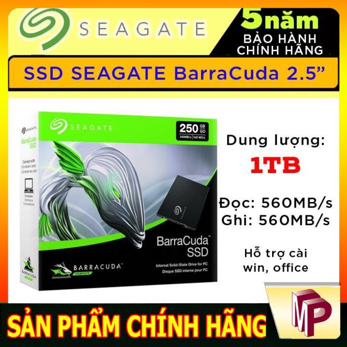 Ổ cứng SSD 1TB Samsung/ Seagate Barracuda bảo hành 5 năm FPT