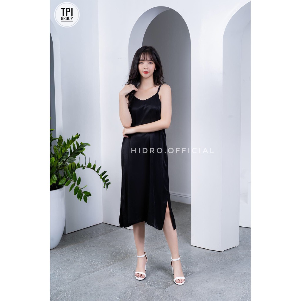 Váy hai dây đũi Hàn siêu mát dáng suông phong cách trẻ trung