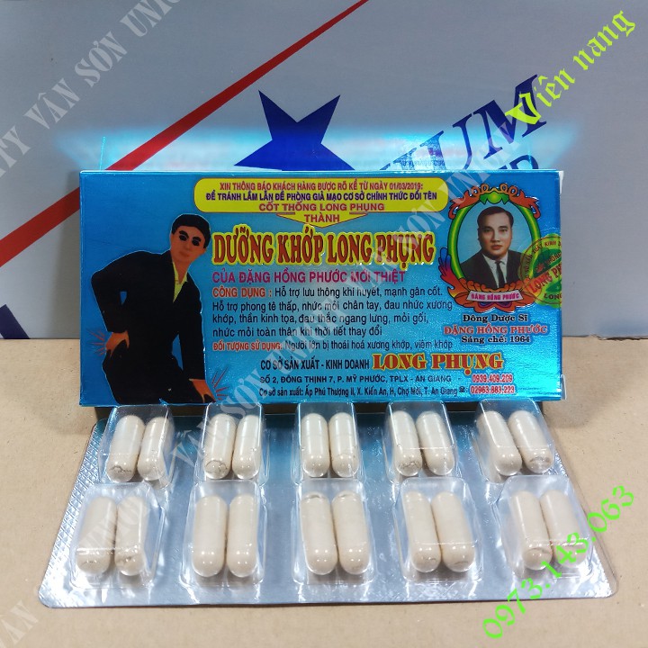 Dưỡng Khớp Long Phụng viên nang