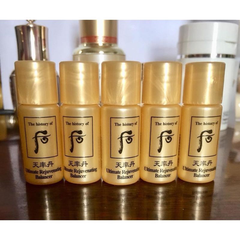 mẫu thử SỮA DƯỠNG TÁI SINH CHỐNG LÃO HÓA WHOO ULTIMATE REJUVENATING BALANCER 5ml