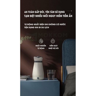 Ấm Mini siêu tốc Mokkom