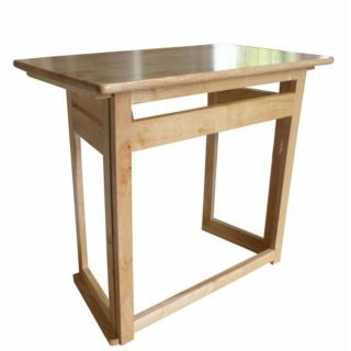 BÀN HỌC SINH 45x80CM GỖ CAO SU CHÂN XẾP GỌN